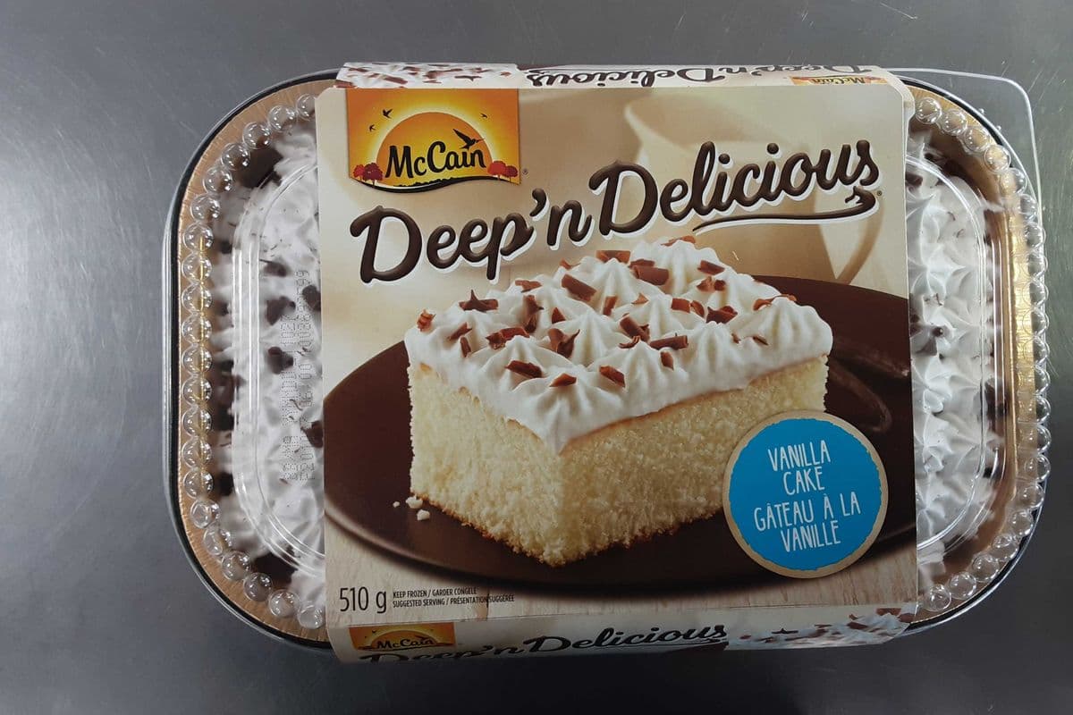 McCain Deep'n Delicious Vanilla Cake (510 g)