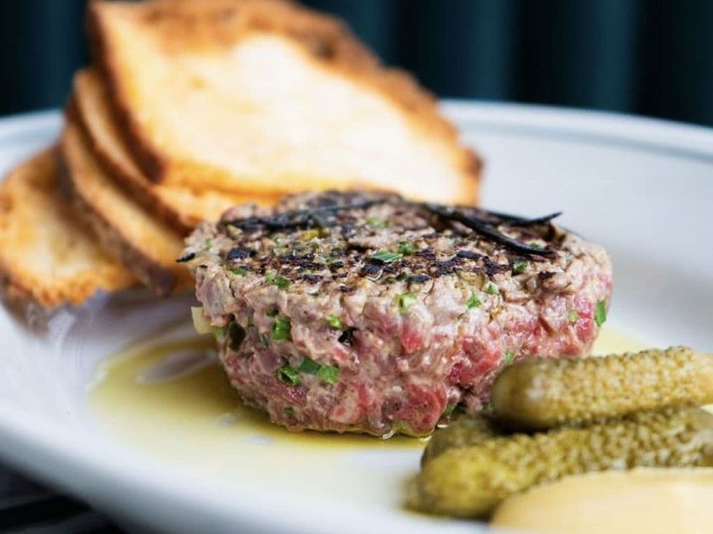 Seared Steak Tartare