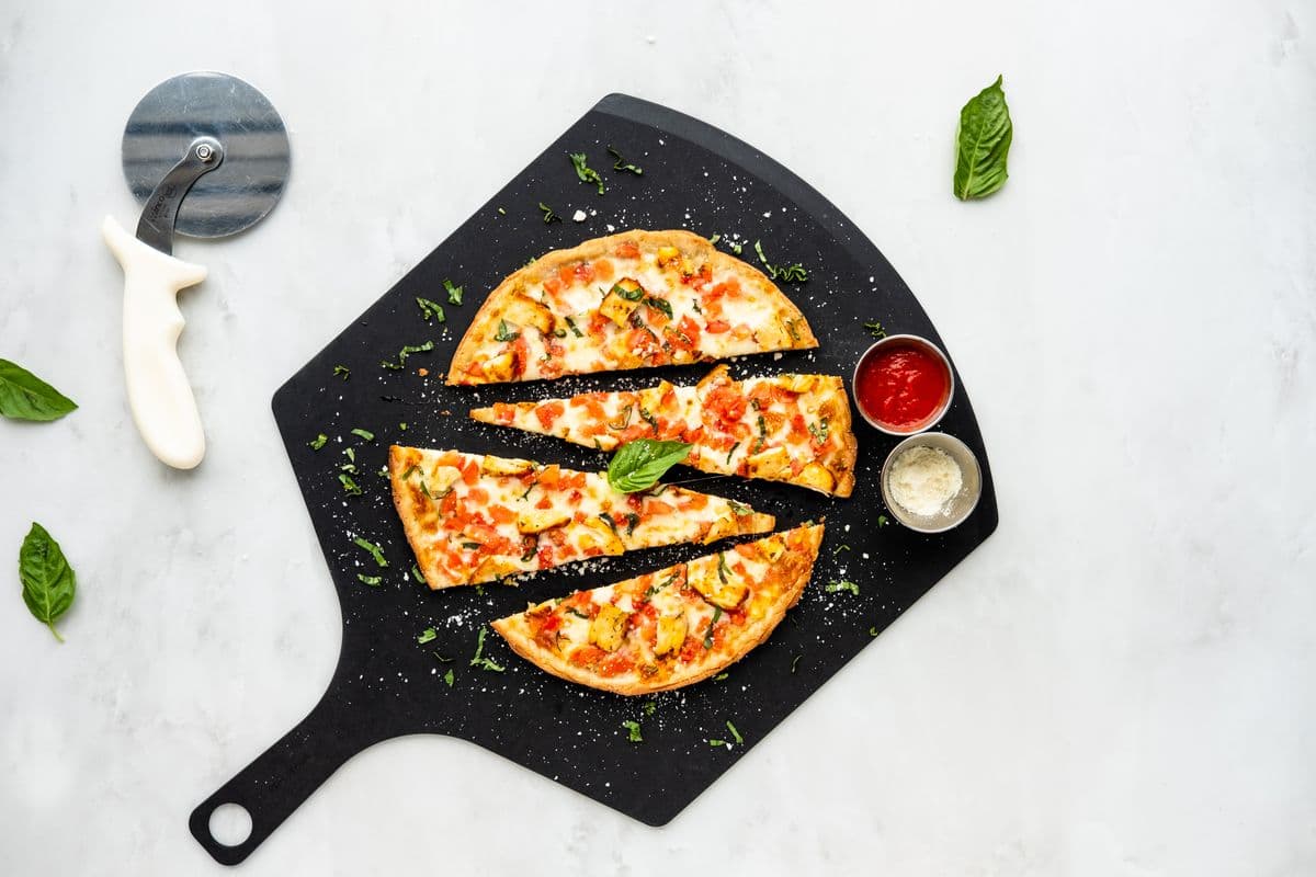 Chicken Bruschetta Pizza