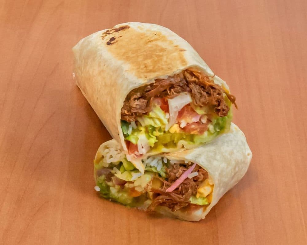 Pulled Beef Burrito (L)