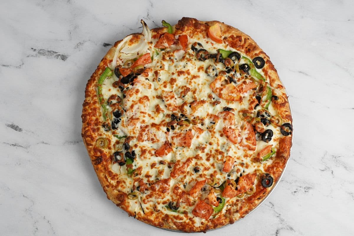 Pizza végétarienne / Vegetarian Pizza 8"
