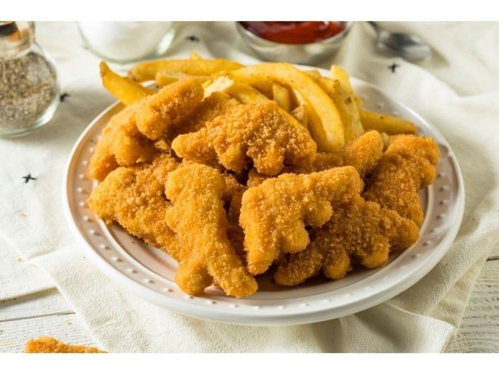 Dinosaur Chicken Nuggets (6 Pieces)