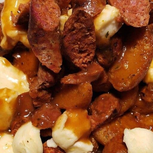Poutine au merguez / Poutine with Merguez