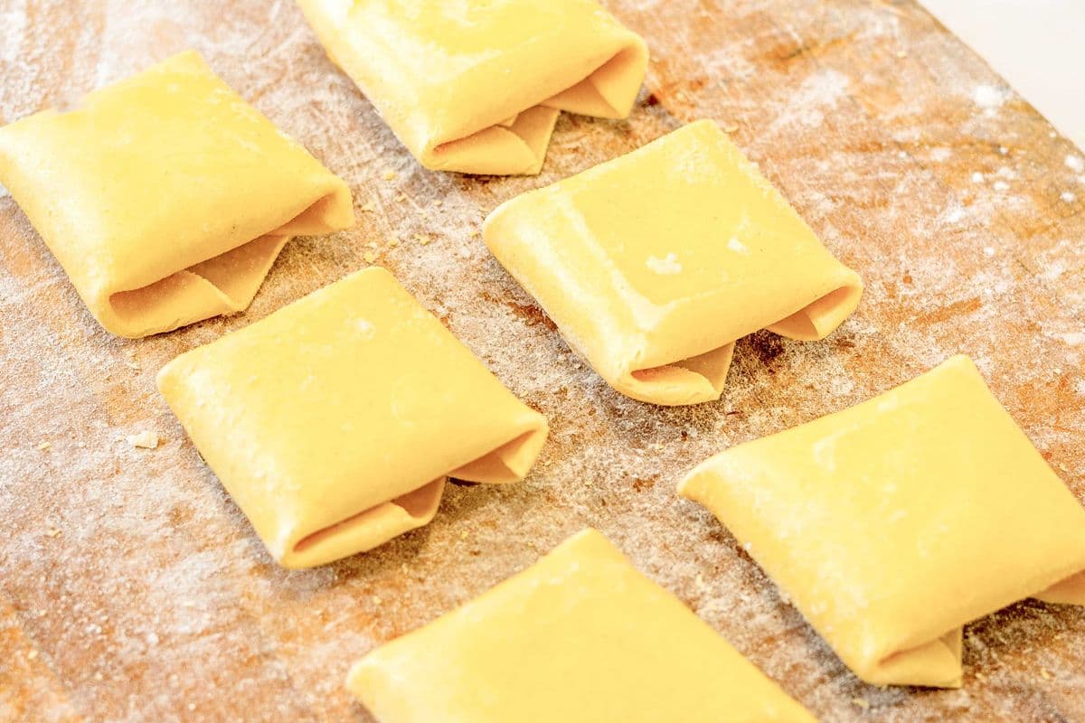 Fazzoletti fromage et épinard / Fazzoletti Cheese and Spinach