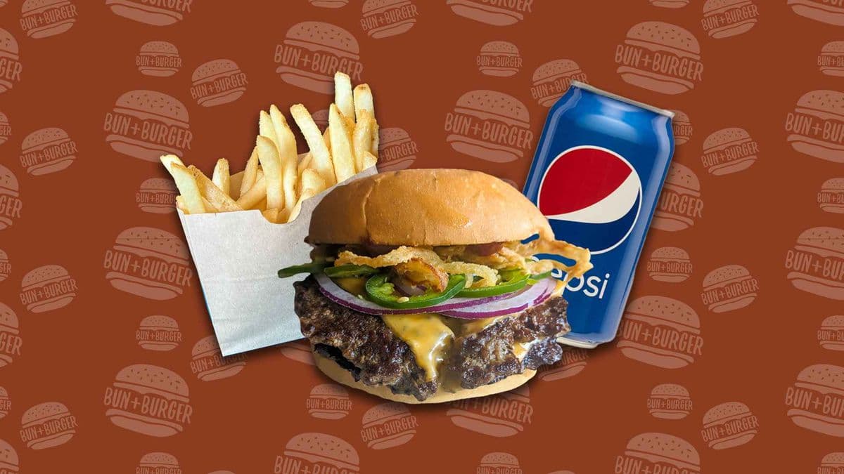 BBQ Smash Burger Combo