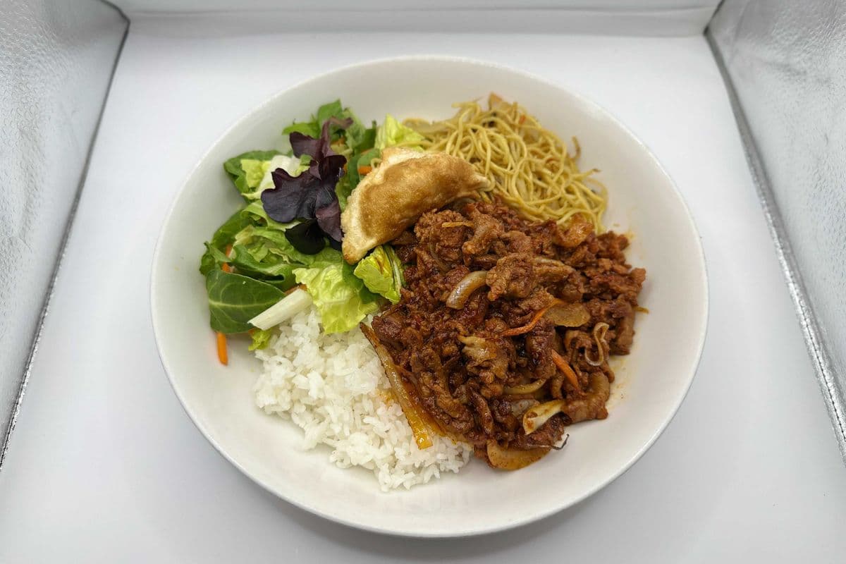 Spicy Pork Rice Bowl