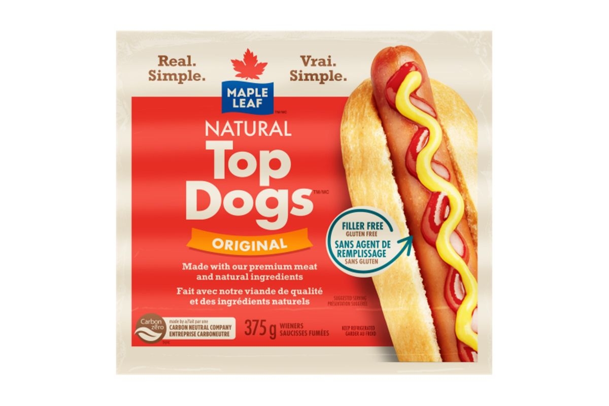 Maple Leaf Natural Top Dogs