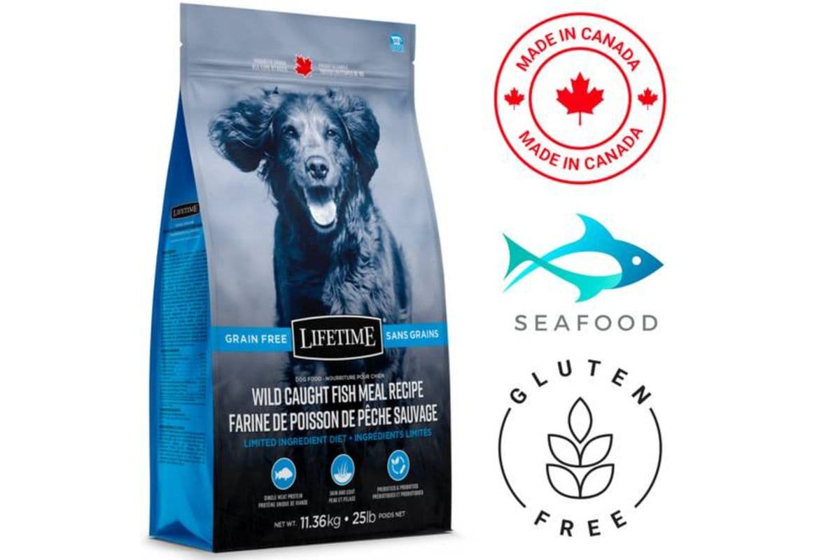 Lifetime Grain Free Wild Caught Fish Dog Food (2.27 Kg)