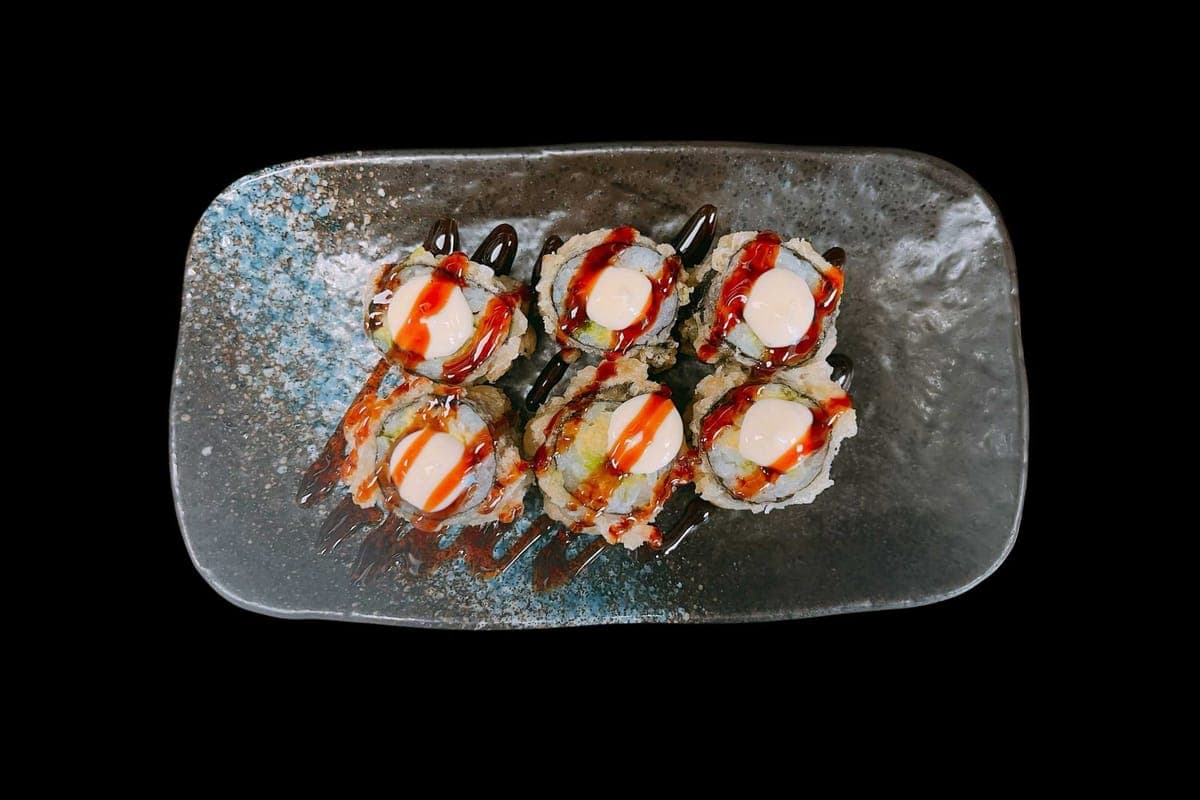 Golden Avocado Maki Roll