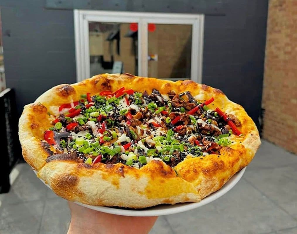 Ginger Beef Pizza