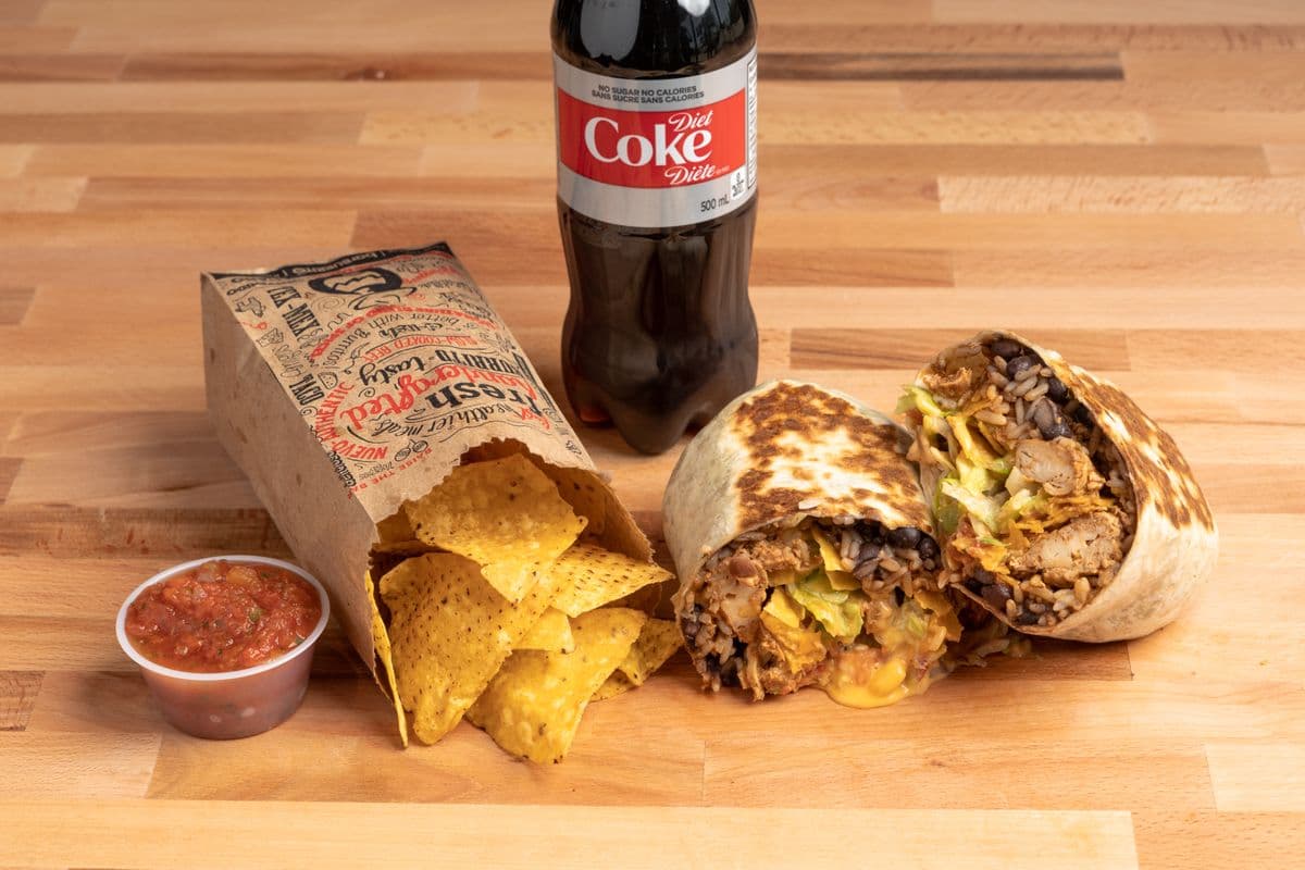 Nacho Burrito Combo