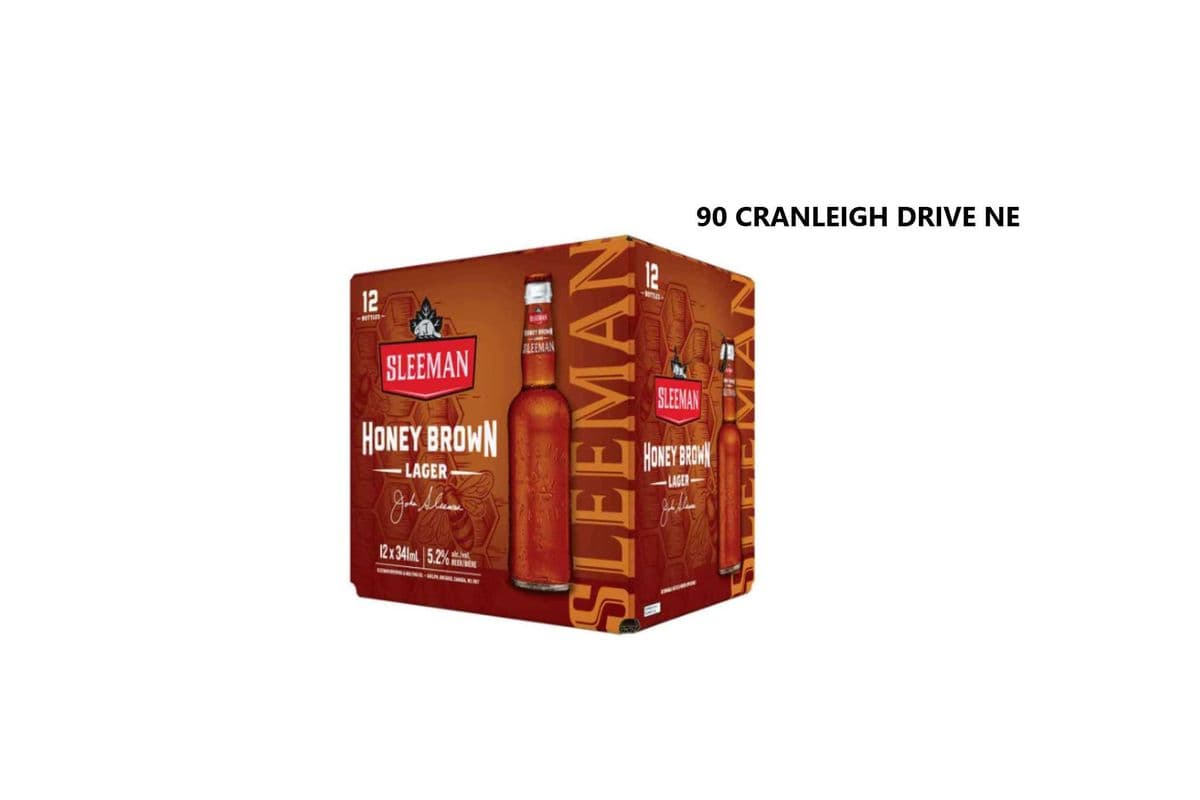 SLEEMAN HONEY BROWN BOTTLES (1 x 12x341ML)