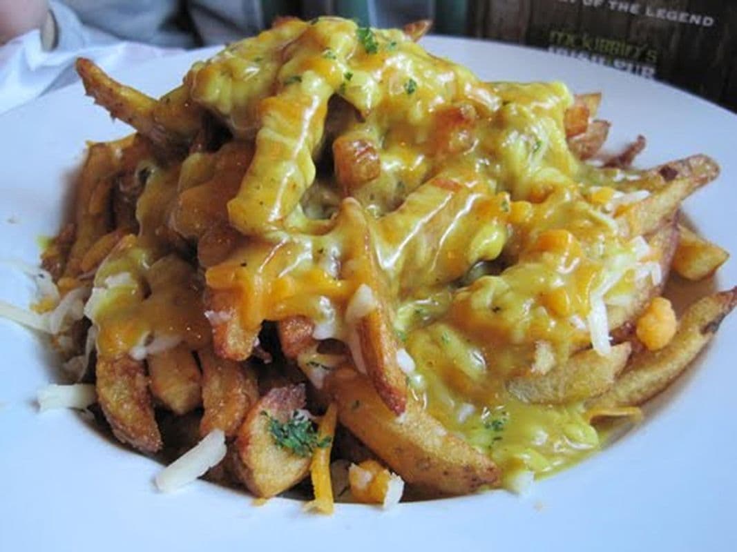 Curry Goat Poutine
