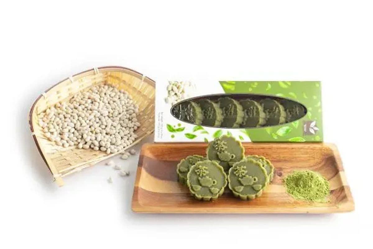 Navy Bean Cake and Matcha Flavoured 抹茶味海军豆糕春之恋