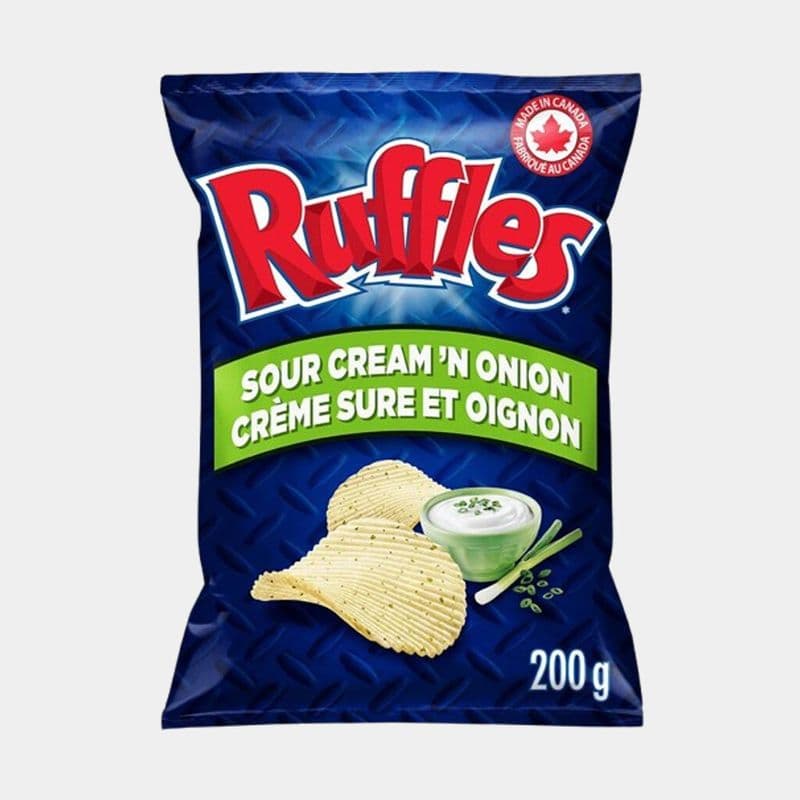 Ruffles Sour Cream and Onion Potato Chips