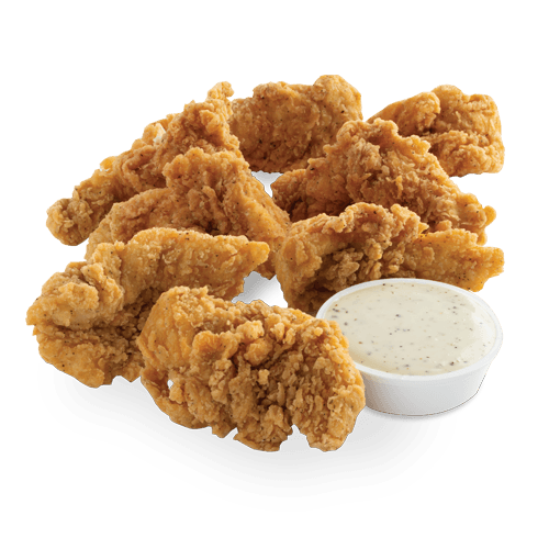 8 Piece Golden Crispy Chicken Tenders