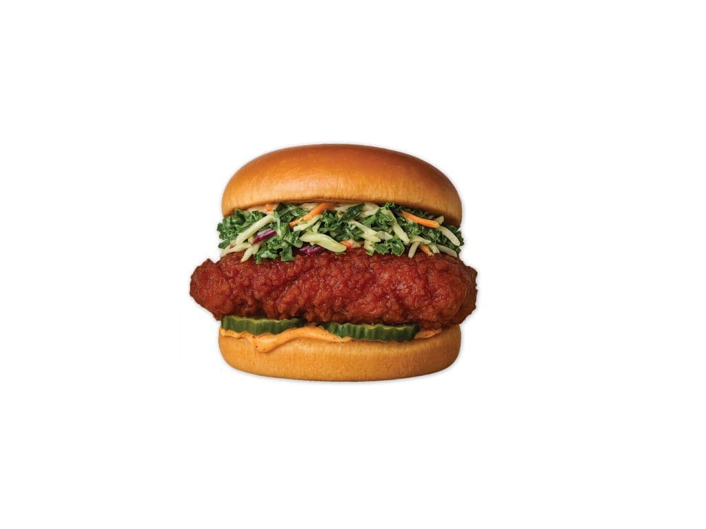 Nashville Hot Crispy Chicken Sandwich