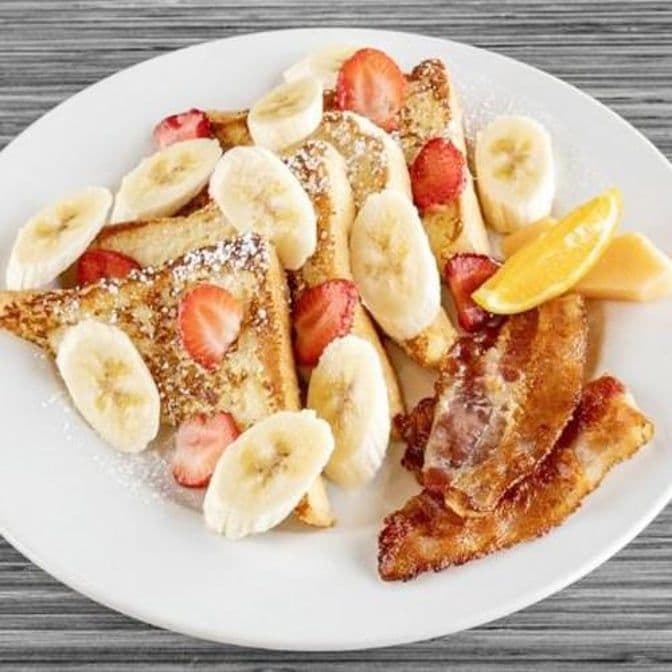 Strawberry and Banana French Toast