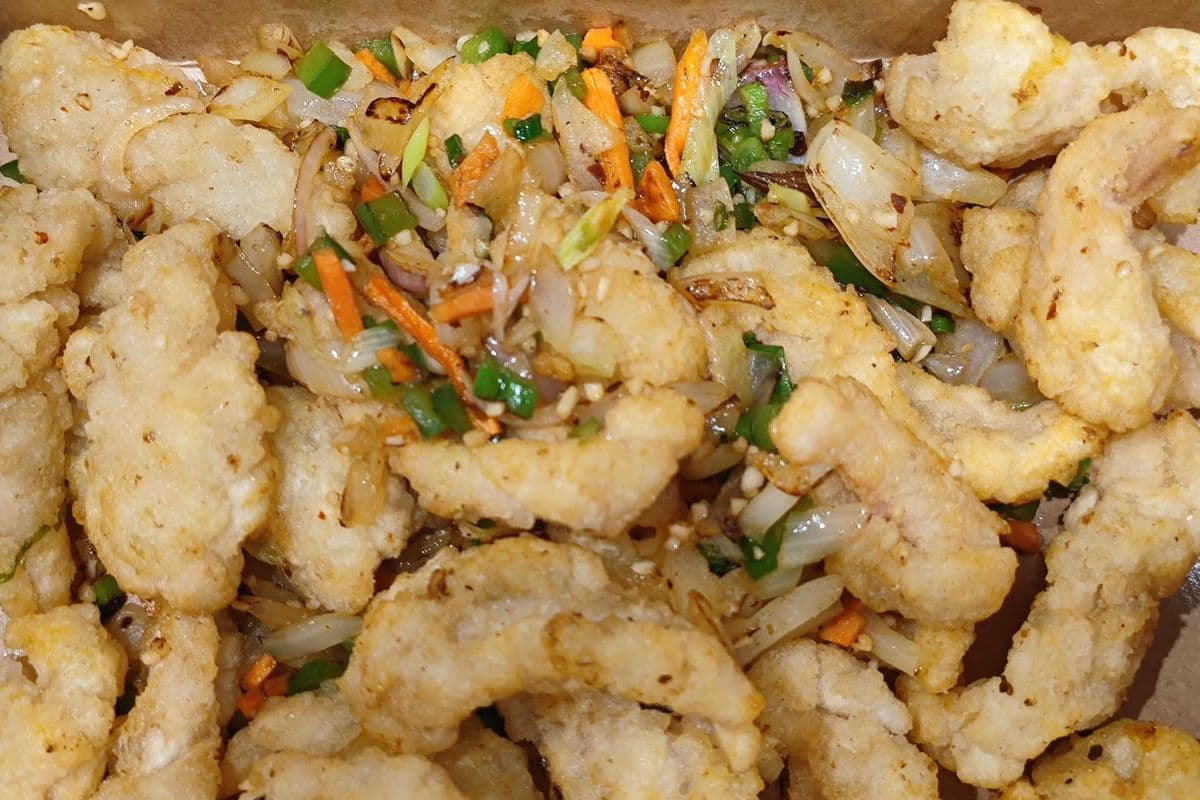 Crispy Squid with Spicy Salt