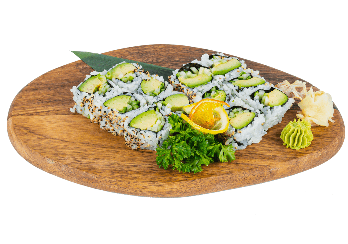 Avocado and Cucumber Roll (12 pcs)