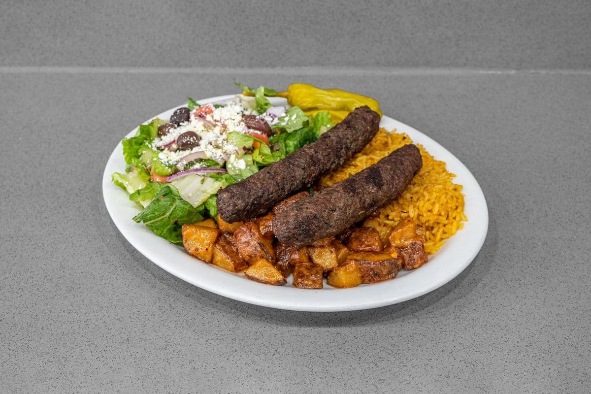 Kafta Skewers (2 Skewers)
