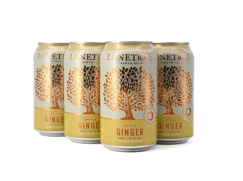 Lonetree Ginger Apple Cider (6 Pack)