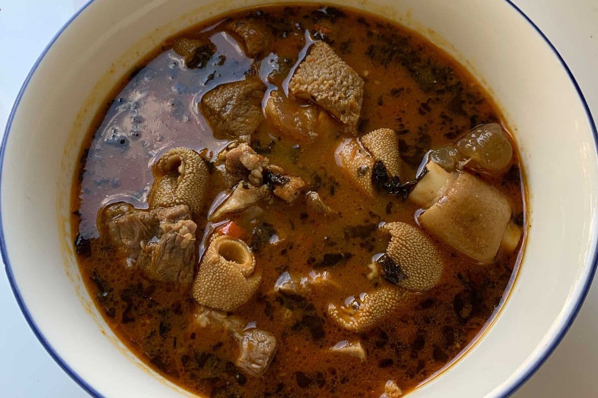 Pepper Soup with Assorted Meat