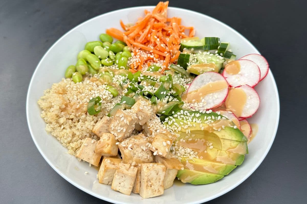 Asian Quinoa Bowl
