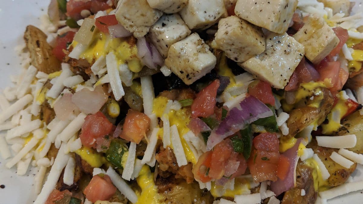 Jackfruit Potato Hash