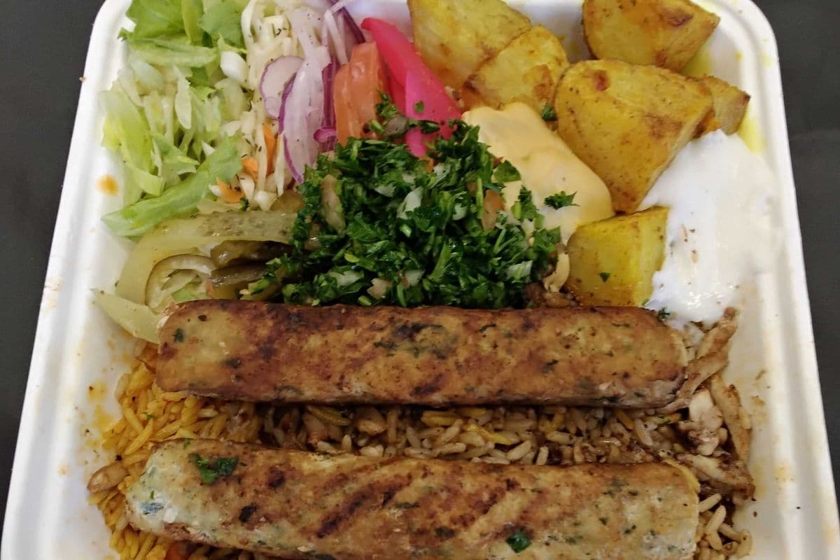 Chicken Kofta Platter