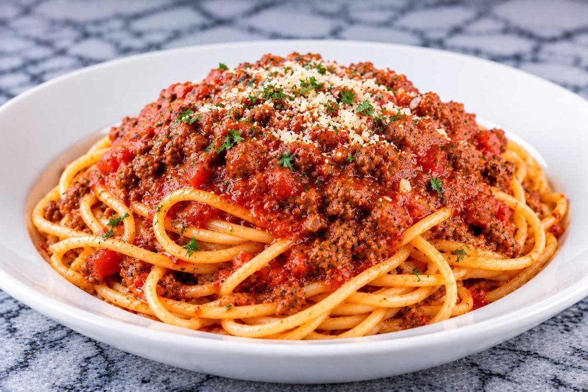 Spaghetti with Meat Sauce