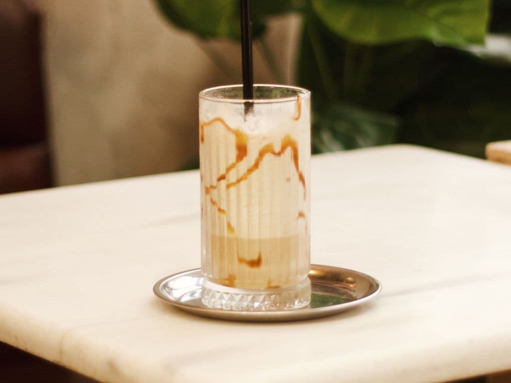 Caramel lassi