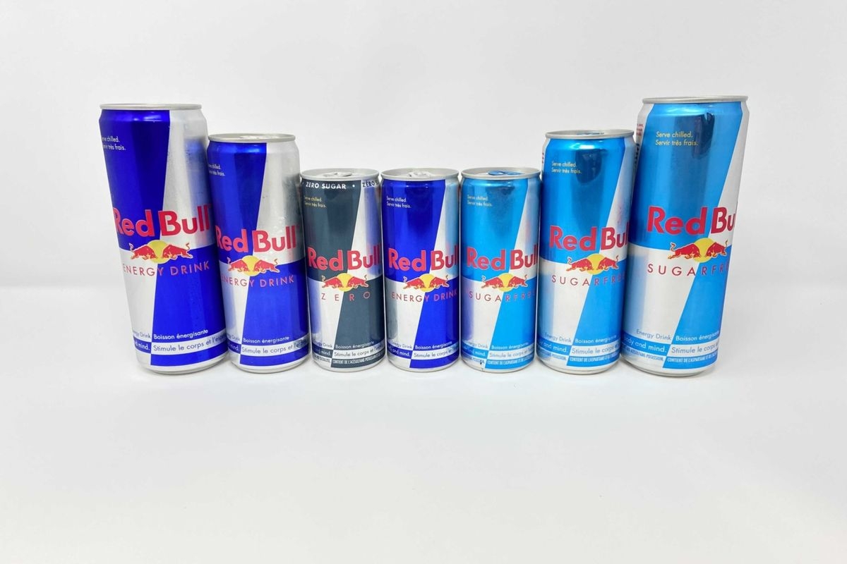 Red Bull Single Cans