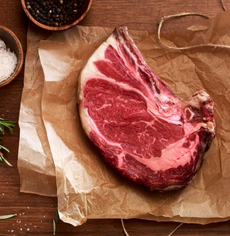 Raw Rib Steak (32 oz)