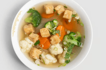 65V. Vegetable and Tofu Noodle Soup