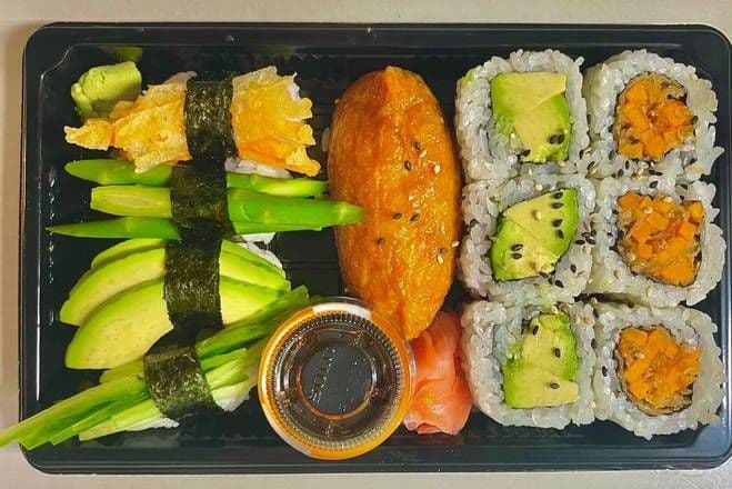Vegetable Sushi Dinner