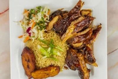 The Original Jerk Chicken Rice Box
