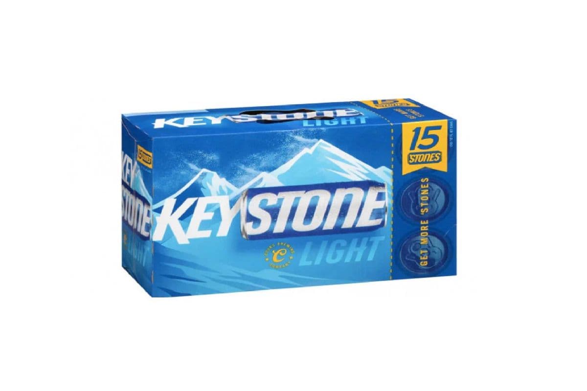 Keystone Light Beer 15 Cans (15 x 355ml)