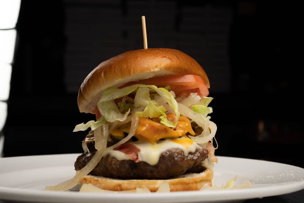 Mike’s Fully Loaded Burger