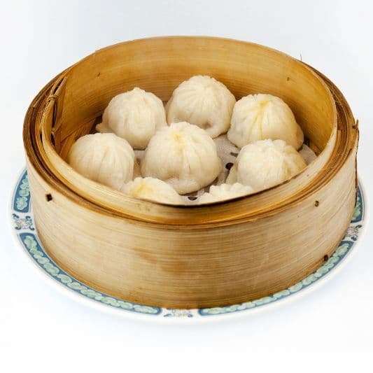 193. Steamed BBQ Pork Buns (3 pcs)