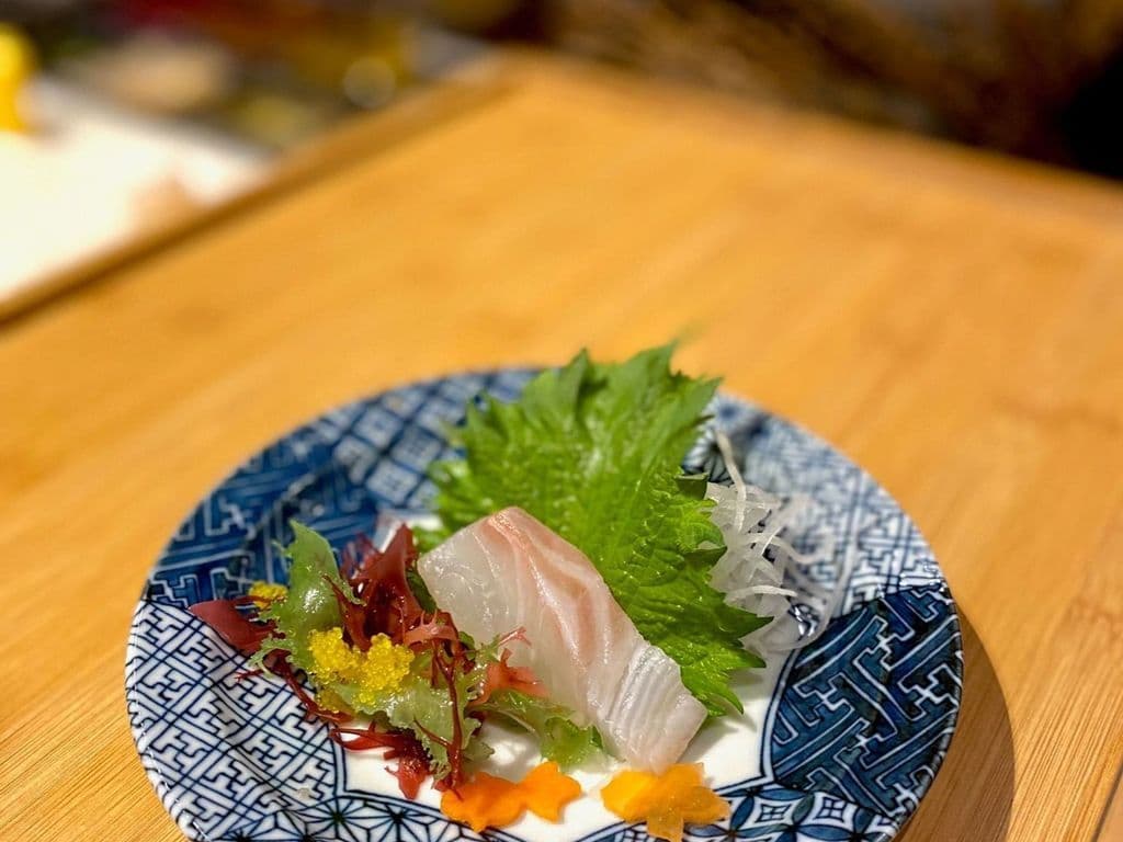 3 pc Red Sea Bream Sashimi