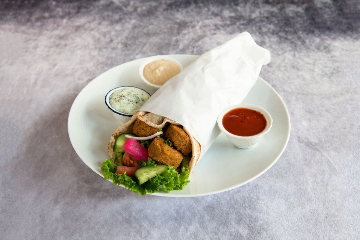 Vegetarian Falafel Wrap