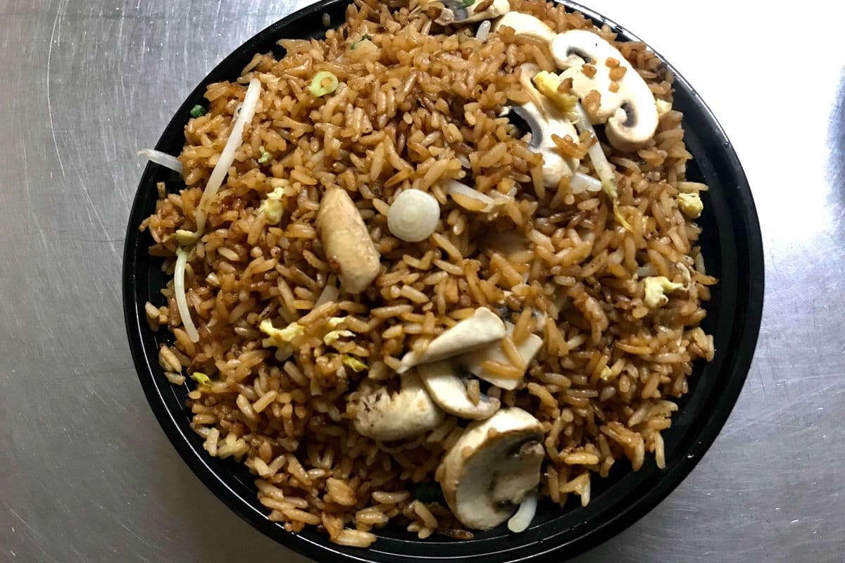 Mushroom Fried Rice
