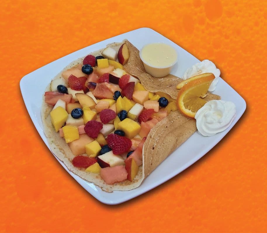 Naranj Custard Crepe