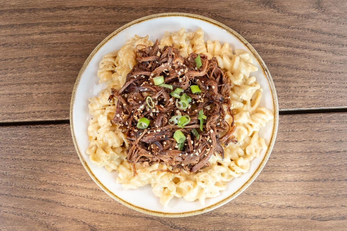 Smoked Brisket Mac & Cheese