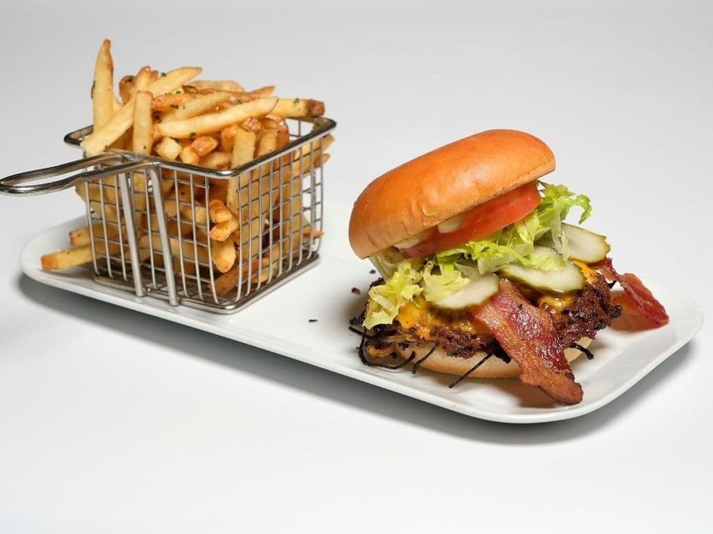 Bacon-Cheese Smashburger
