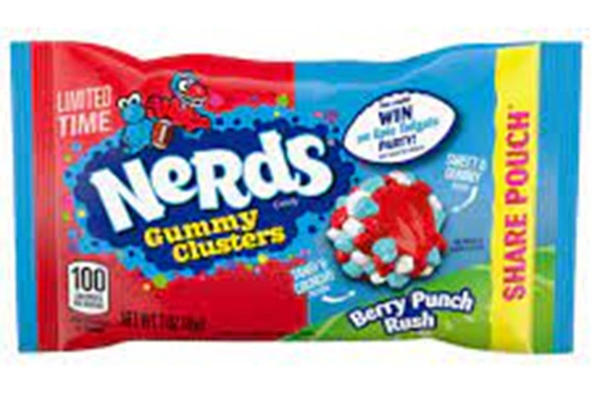Nerds Berry Punch Rush Gummy Clusters (85g)