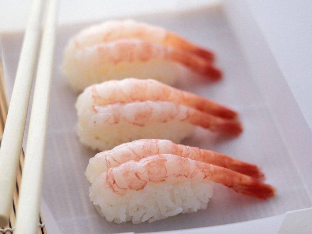Shrimp (Ebu) Sushi
