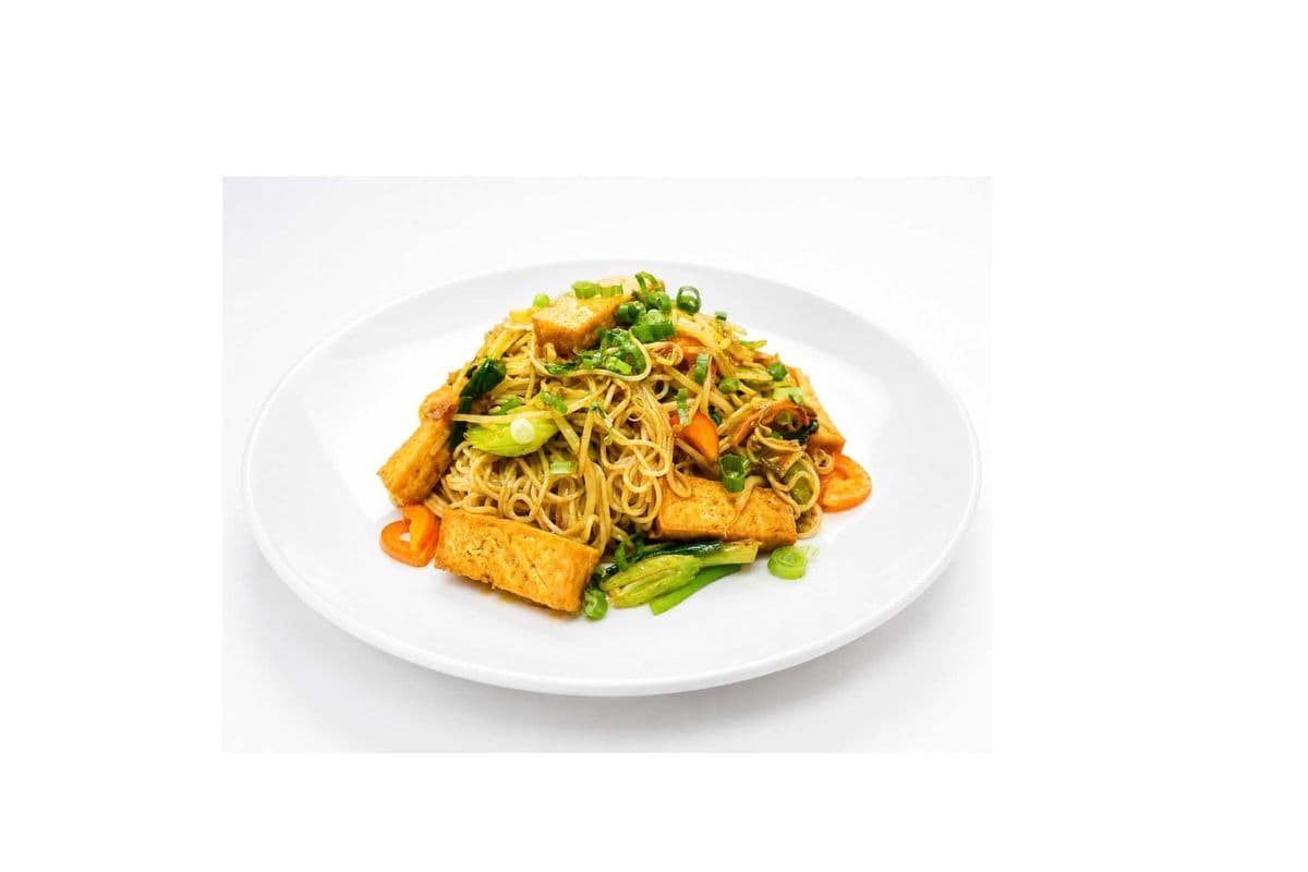 V89. Bún Xào Singapore Chay | Vegan Singapore Curry