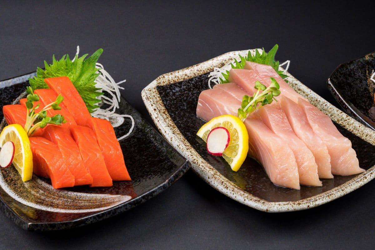 Tuna and Wild Salmon Sashimi